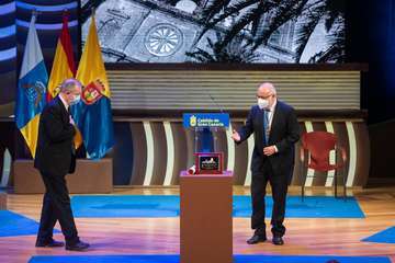 Ceremonia de entrega de Honores y Distinciones 2020 de Gran Canaria/TA.